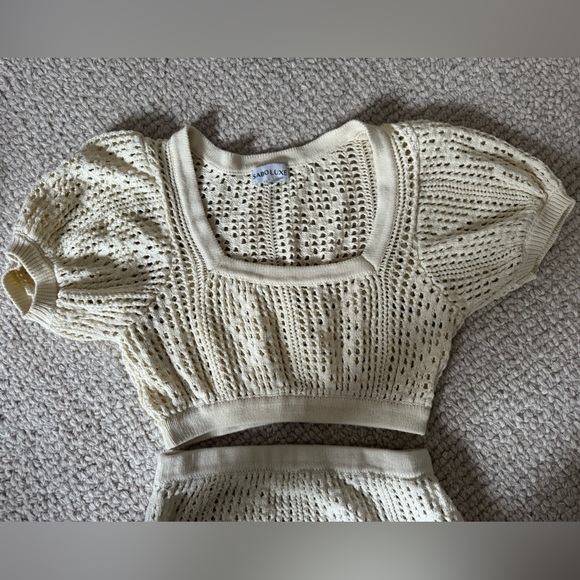 SABO skirt two piece knit set - Picture 2 of 3